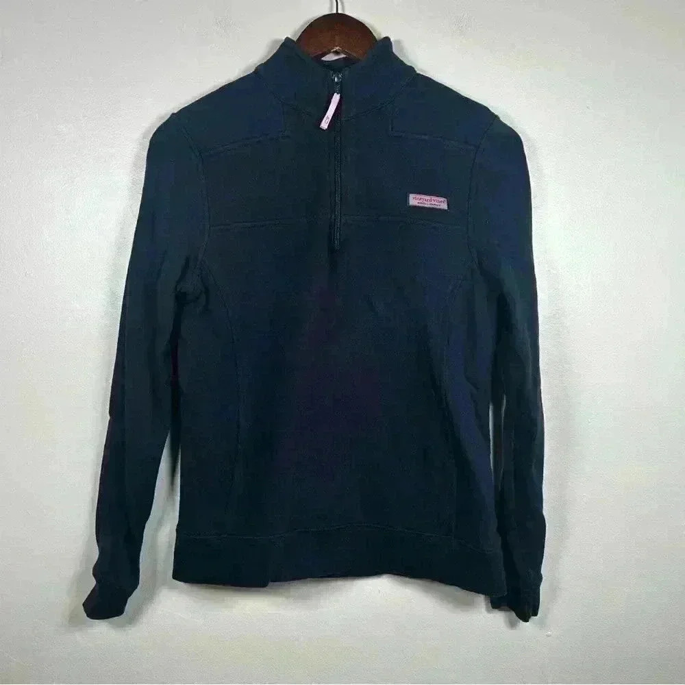 Vineyard Vines Navy Pullover Jacket - image 1